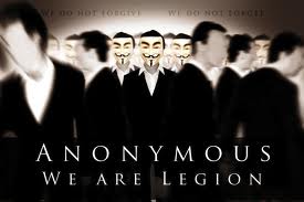 le collectif de hackers Anonymous